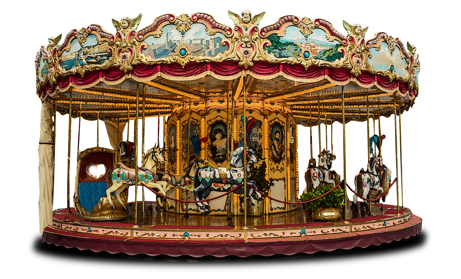 Carrousel musical - Illustration
